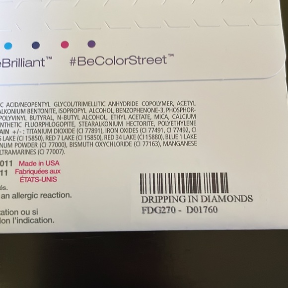 Color Street Dripping In Diamonds (clear overlay) - Picture 3 of 3